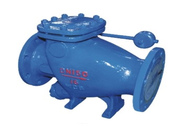 Slow closing check valve